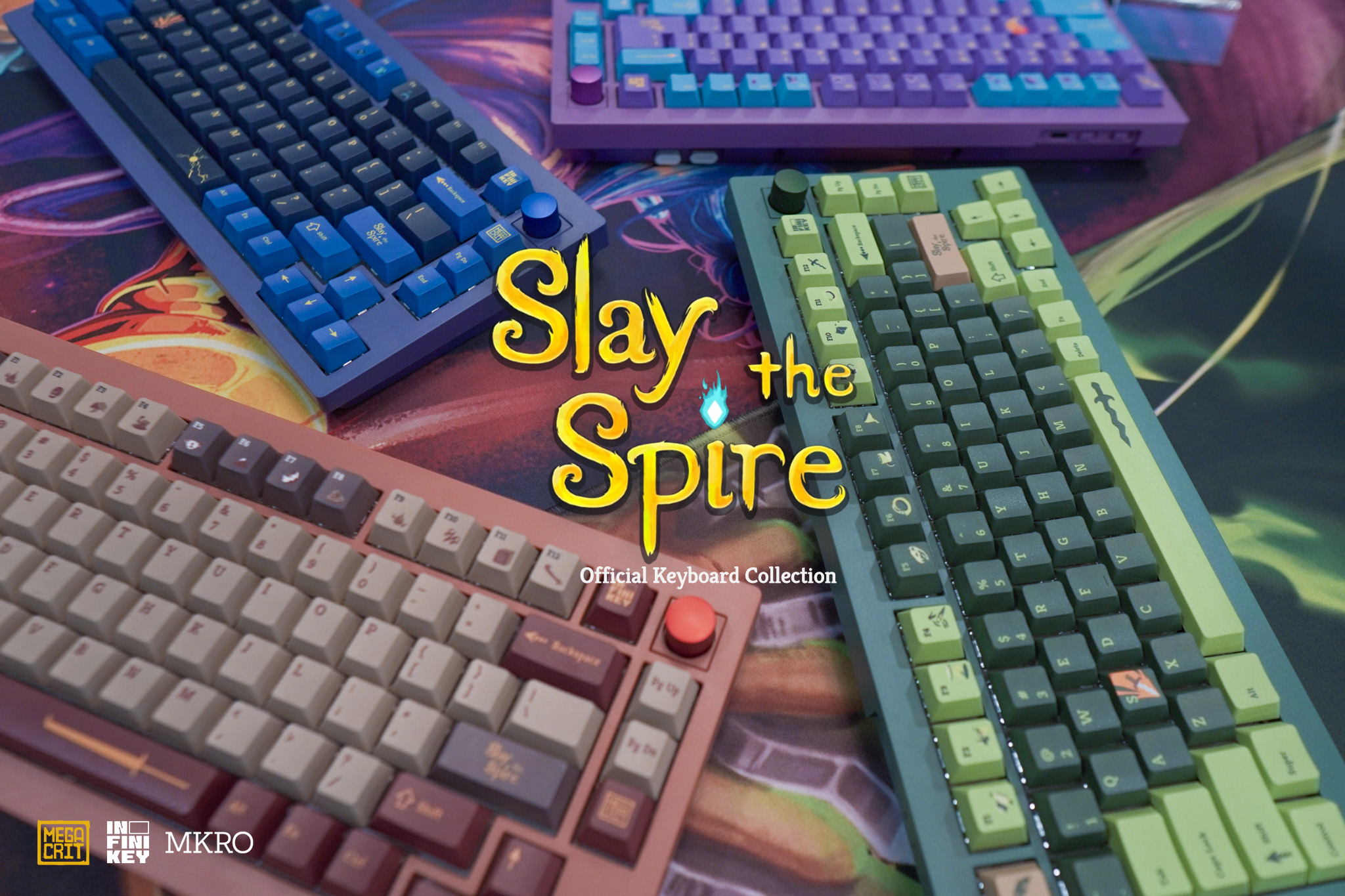 The Infinikey Slay the Spire keyboard collab