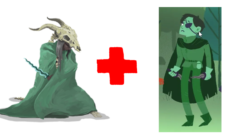 The Silent from Slay the Spire and The Thief from Dicey Dungeons