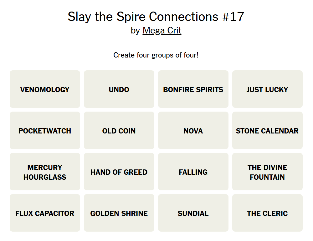 Screenshot of StS Connections 17.