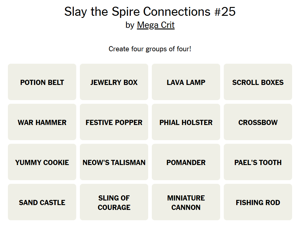 Screenshot of StS Connections 25.