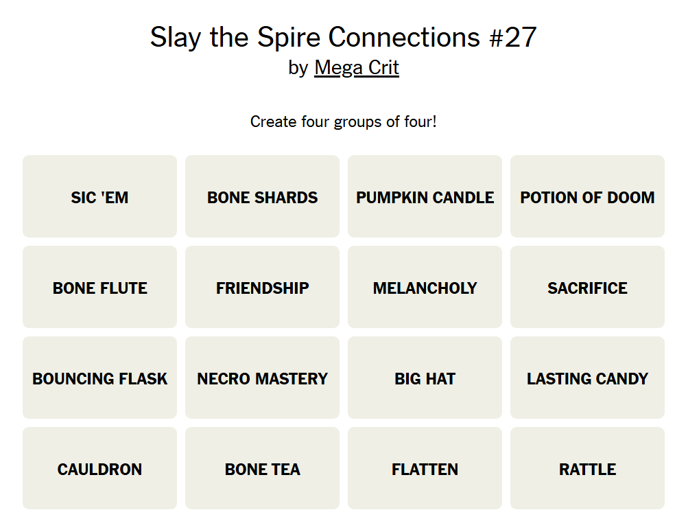 Screenshot of Slay the Spire connections 27.